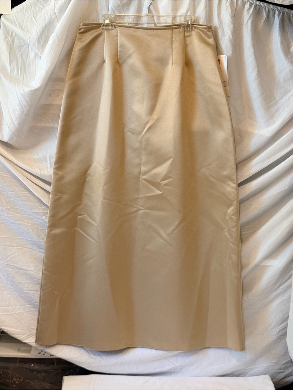 Scott McClintock/Jessica McClintock Champagne Maxi A-Line Skirt Size 14 (HH11)
